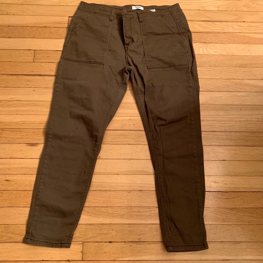 Olive green jeans/pants Size 12